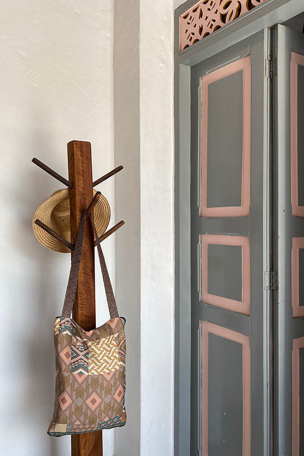 Bolso convertible en manta playera Terra